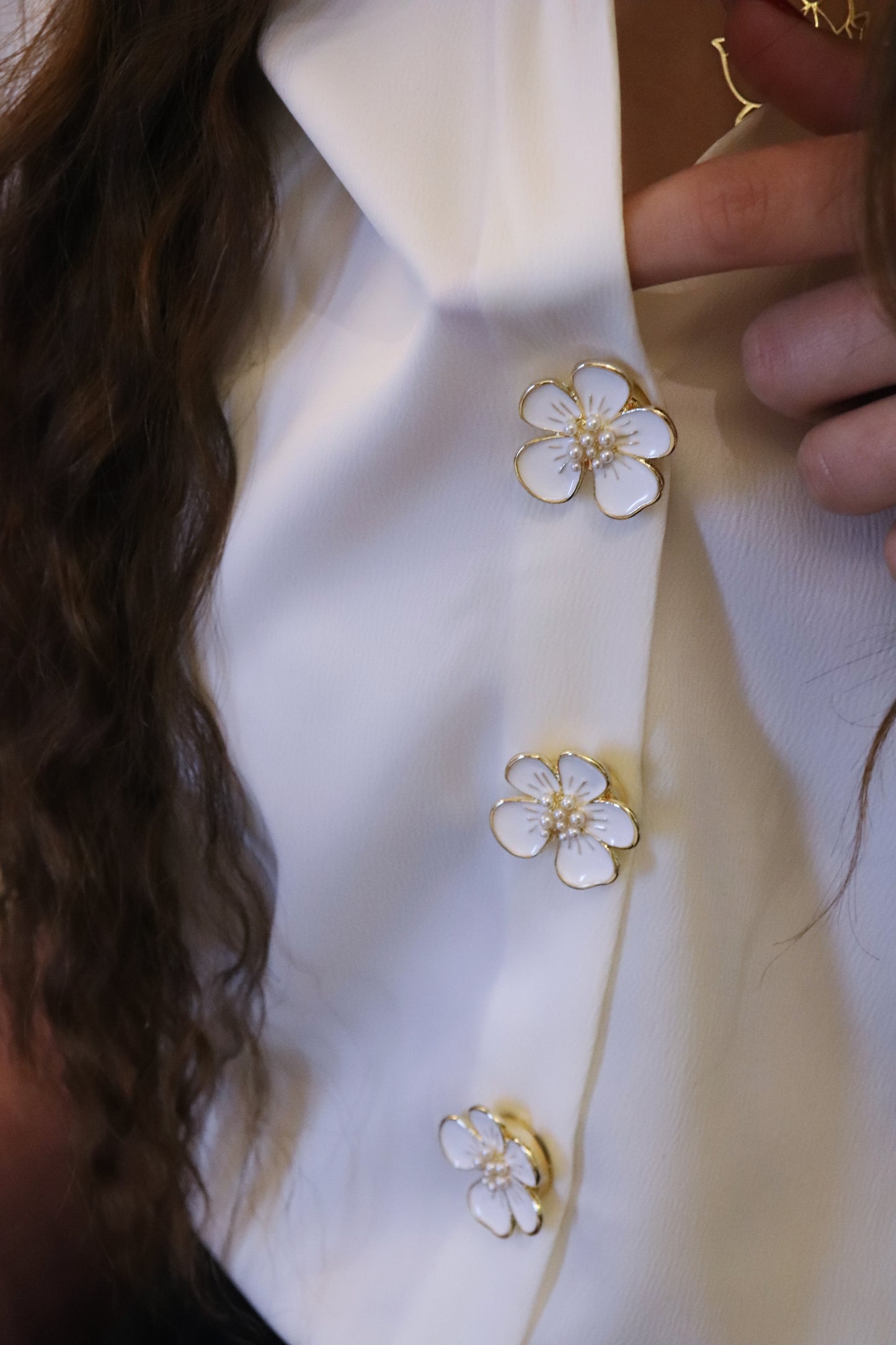 White floral