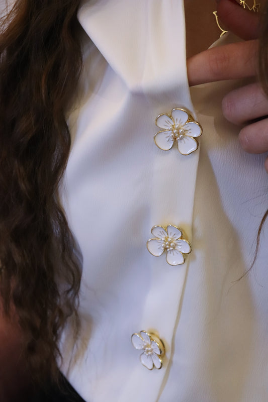 White floral