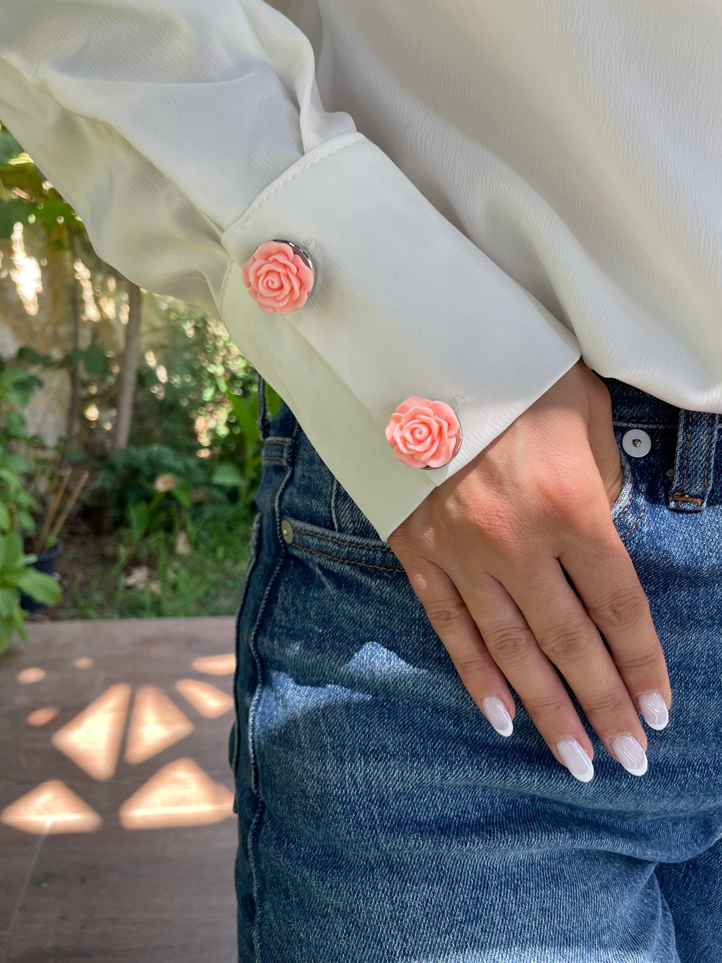 Peachy Pink Rose